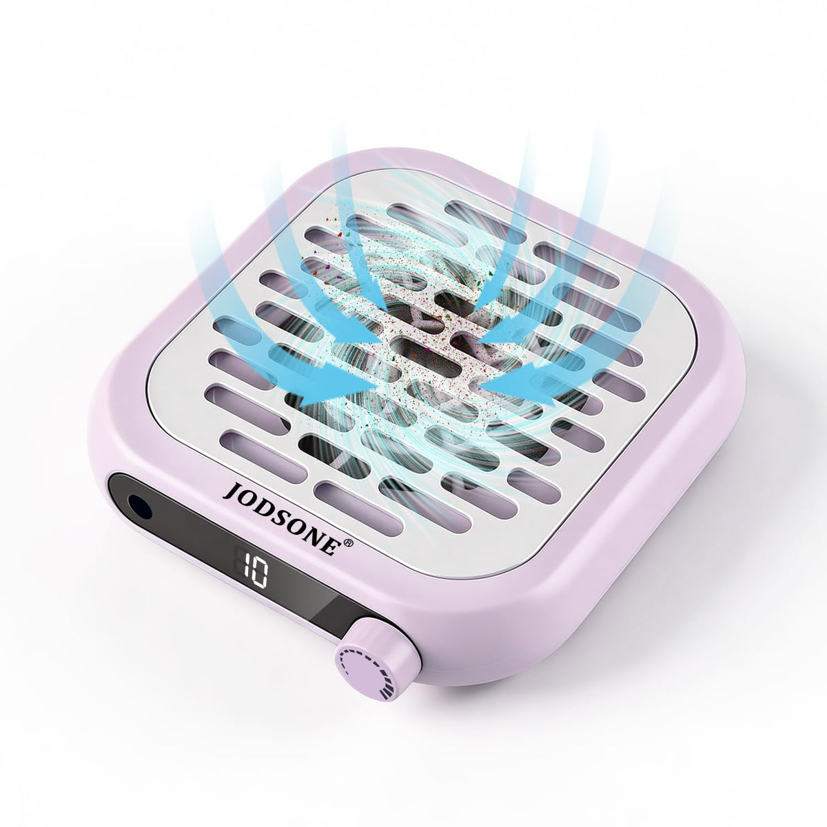 JODSONE Mini Nail Dust Collector purple model front view