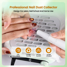 JODSONE Mini Nail Dust Collector with power cord