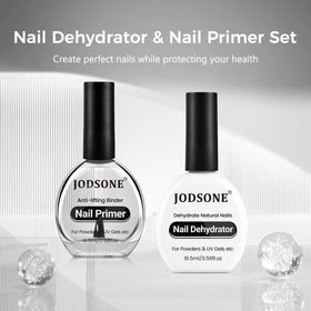 JODSONE Nail Dehydrate and Primer Set with nail tools