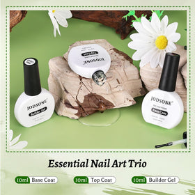 JODSONE nail gel set displayed with manicured nails