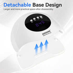 JODSONE nail lamp back view with power cord