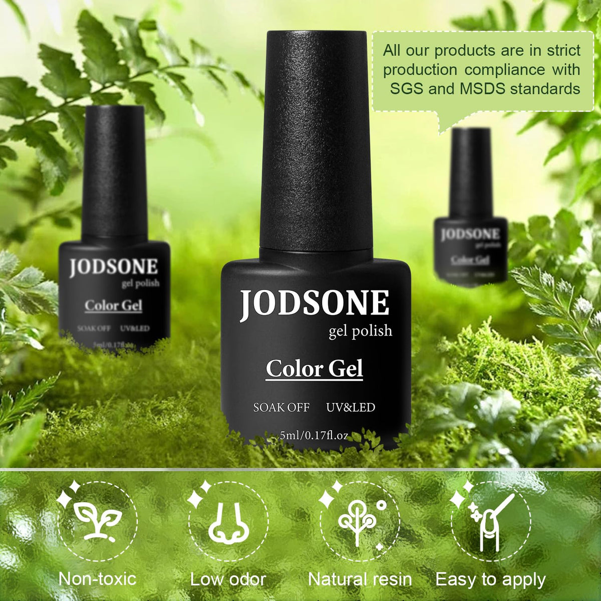 JODSONE nail lamp showcasing its smart design and light beads