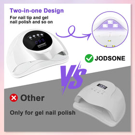 JODSONE Nail Lamp showing smart infrared sensor in action