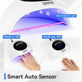 JODSONE nail lamp with hand inside for automatic activation