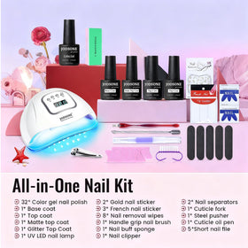 JODSONE nail lamp with timer settings and LCD screen