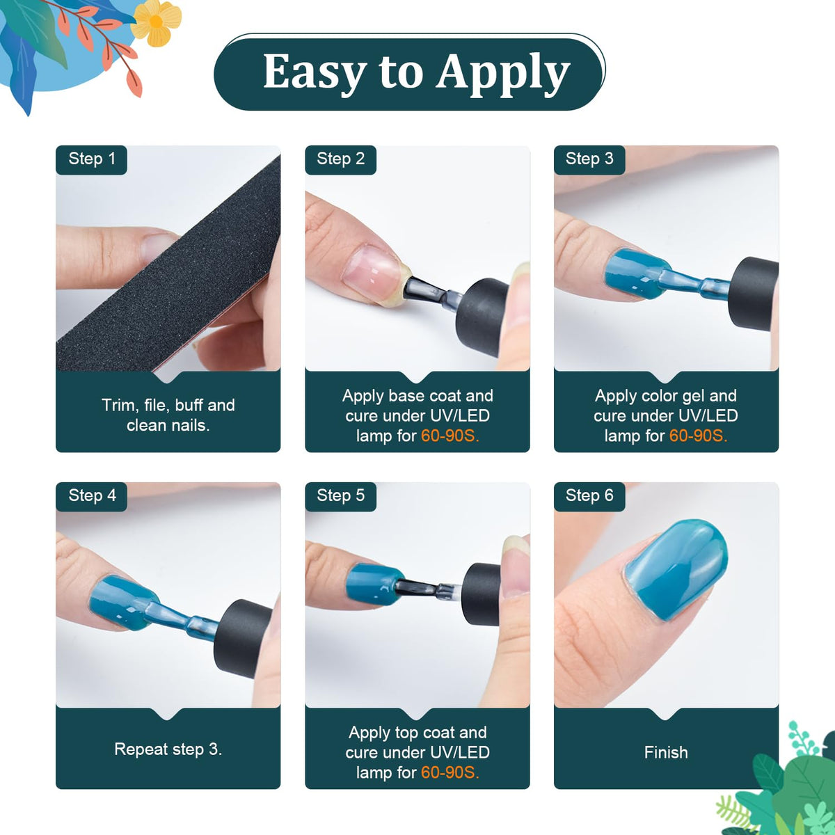JODSONE nail polish set beautifully packaged for gifting