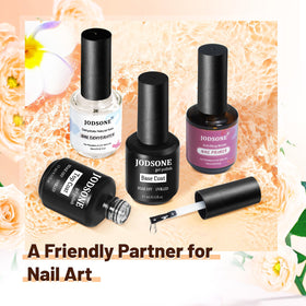 JODSONE Nail Primer Base Coat Top Coat packaging