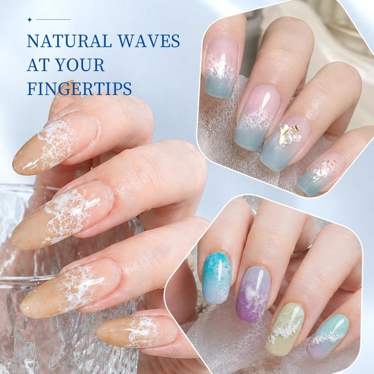 JODSONE Ocean Wave Blooming Gel Nail Polish packaging