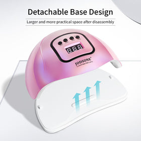 JODSONE Pink UV Nail Lamp close-up of LED beads