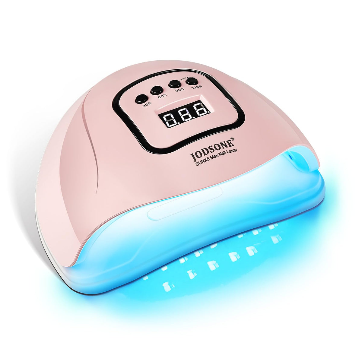 JODSONE Pink UV Nail Lamp front view with stylish design