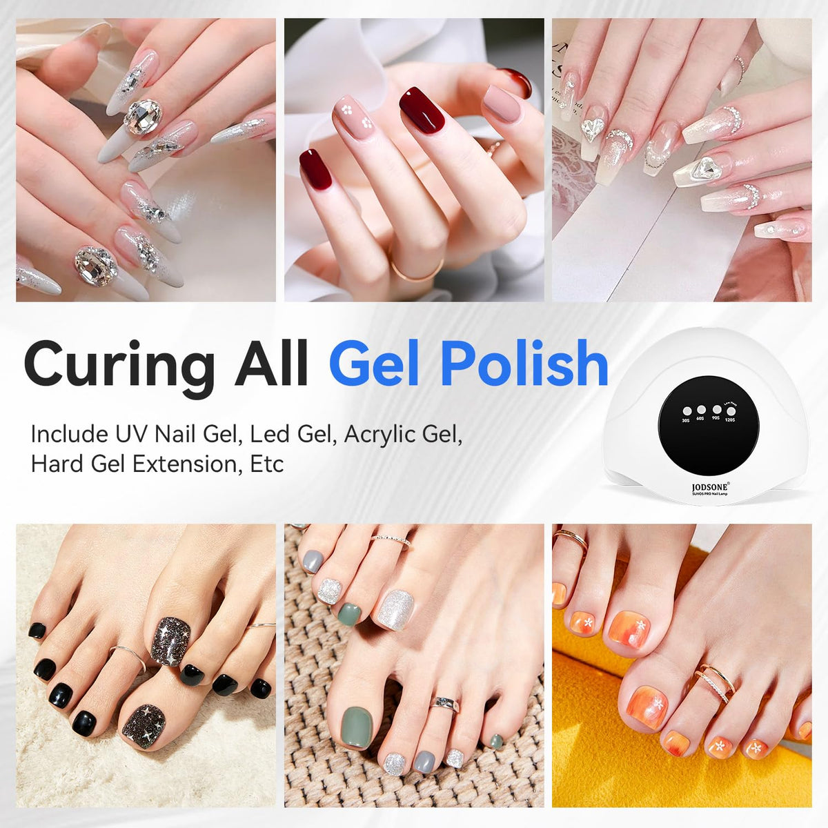 JODSONE Quick UV LED Nail Lamp packaging