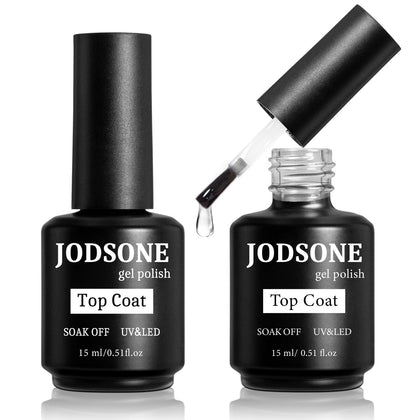 JODSONE Top Coat Gel Polish 15ml front view