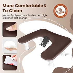 JODSONE U-Shaped Arm Rest with mobile phone holder rotated