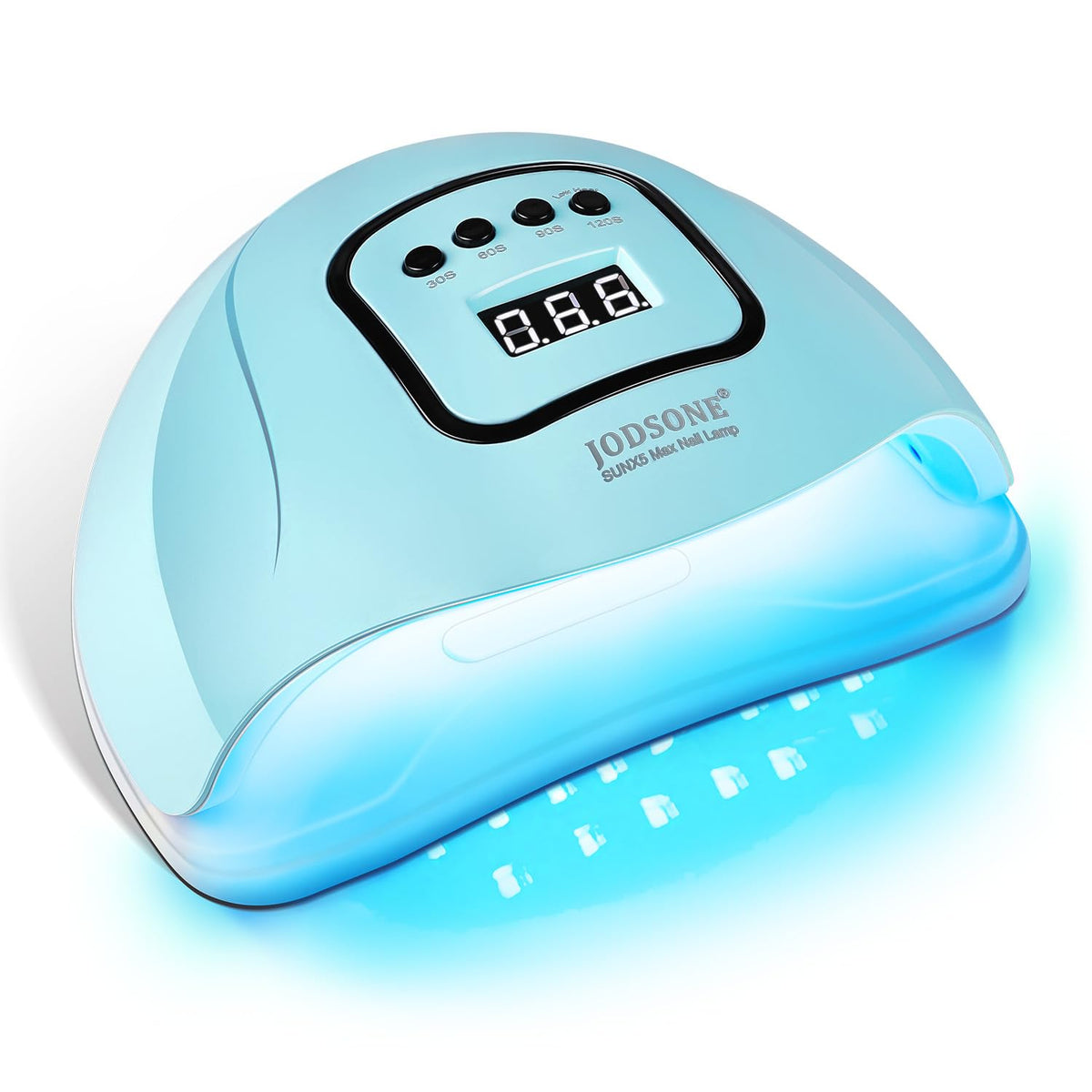 JODSONE UV LED Nail Lamp front view in blue