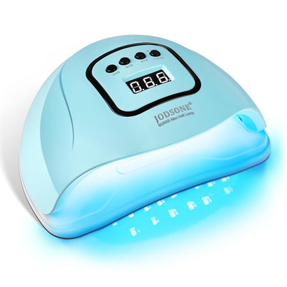JODSONE UV LED Nail Lamp front view in blue