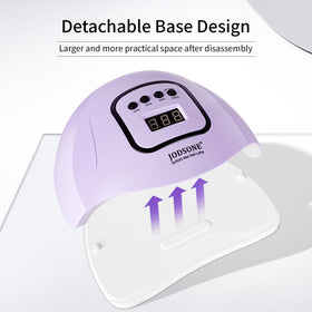 JODSONE UV LED Nail Lamp purple back view