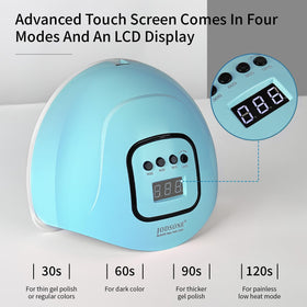 JODSONE UV LED Nail Lamp side view showing compact design