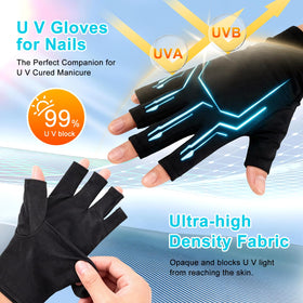 JODSONE UV LED Nail Lamp with various nail gels