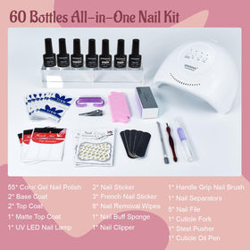 JODSONE UV nail lamp with curing modes