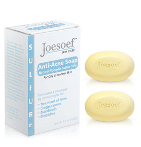 JOESOEF SKIN CARE Sulfur Soap front view 231g
