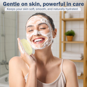JOESOEF Sulfur Acne Soap 100g lathering on skin