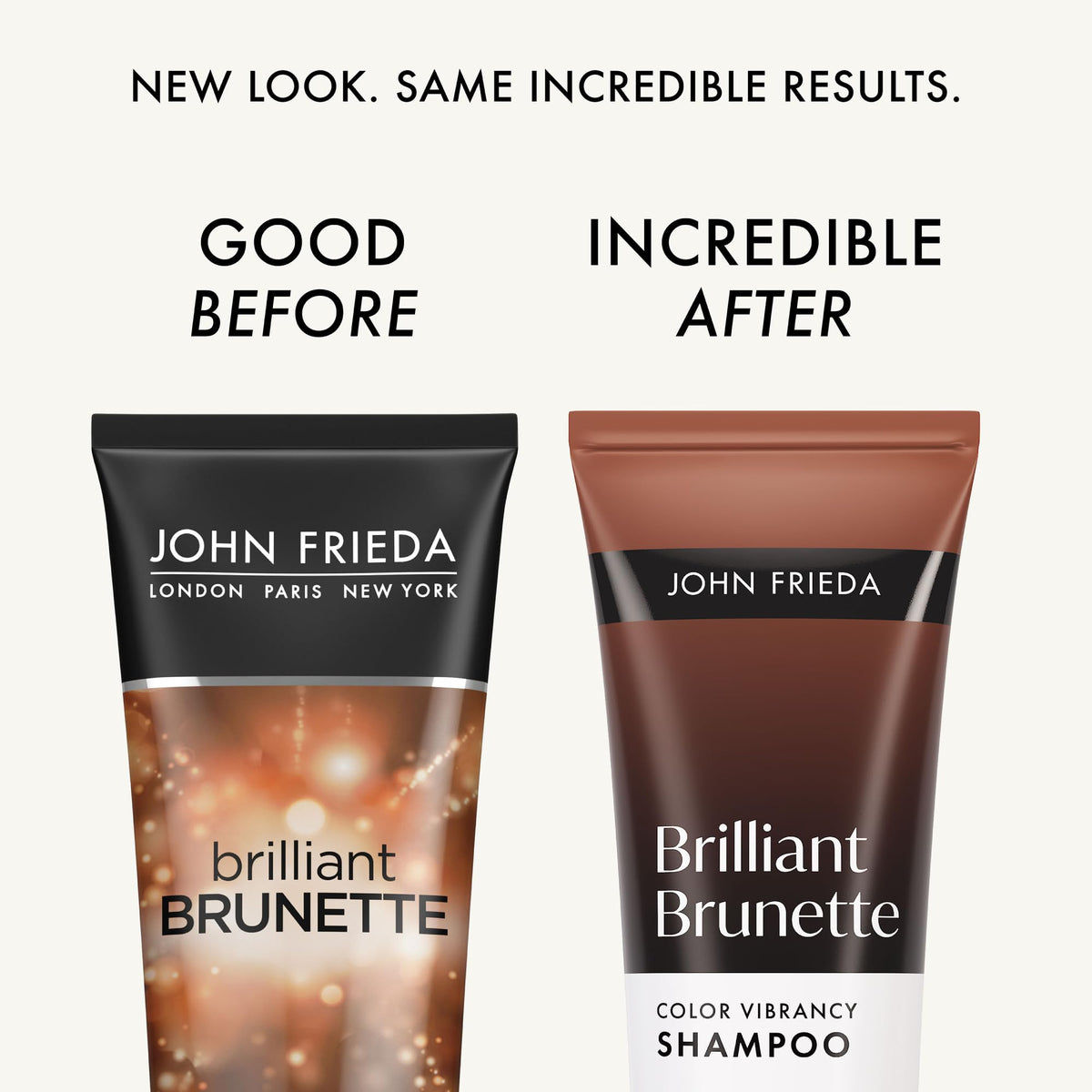 John Frieda Brilliant Brunette Color Vibrancy Shampoo back view
