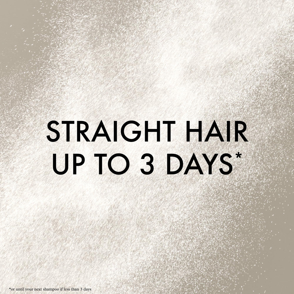 John Frieda Frizz Ease 3 Day Straight Flat Iron Spray application on damp hair