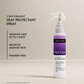 John Frieda Frizz Ease 3 Day Straight Flat Iron Spray packaging details