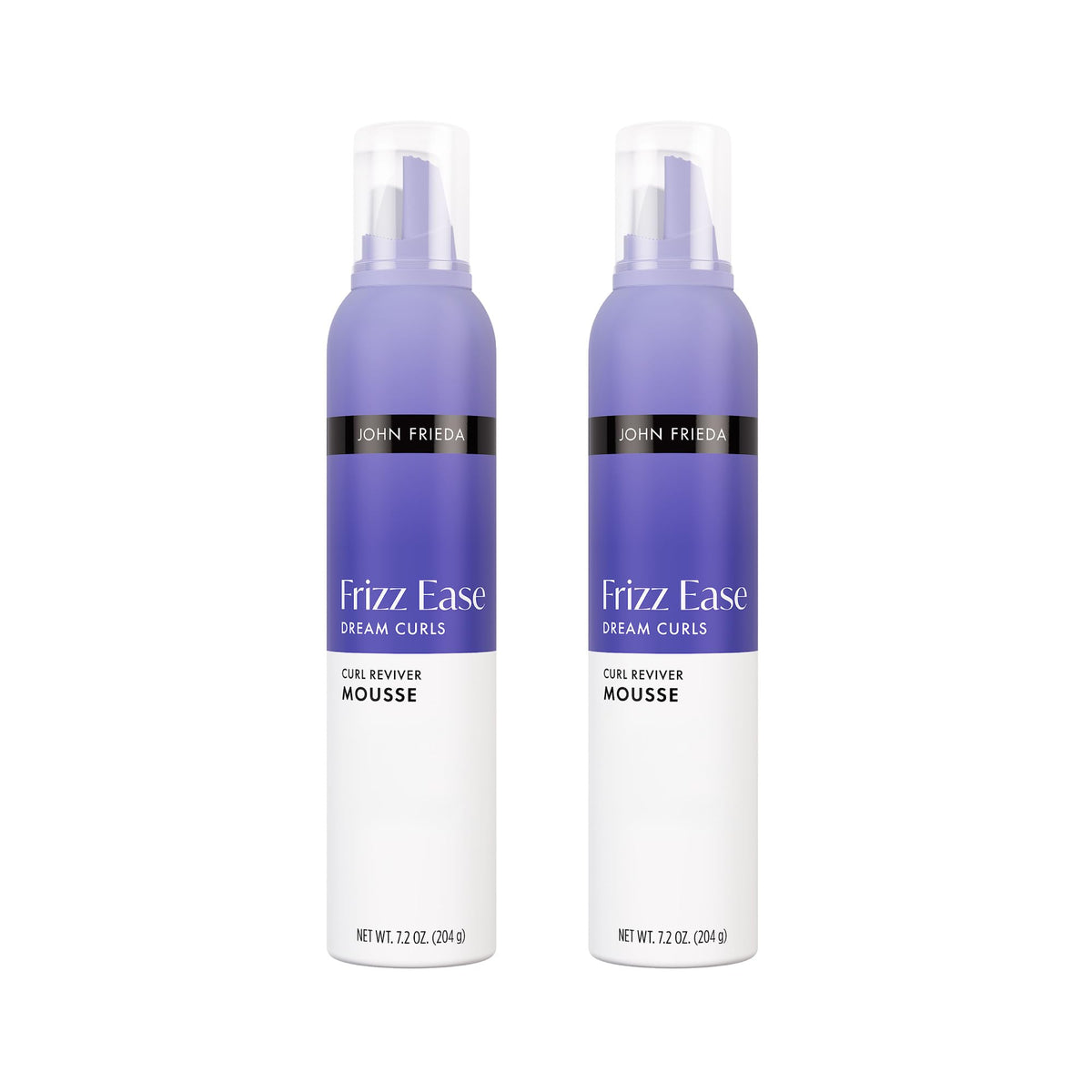 John Frieda Frizz Ease Dream Curls Mousse 2 Pack front view