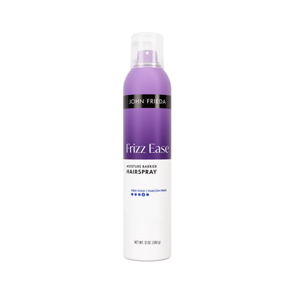 John Frieda Frizz Ease Moisture Barrier Firm Hold Hairspray 12 oz front view