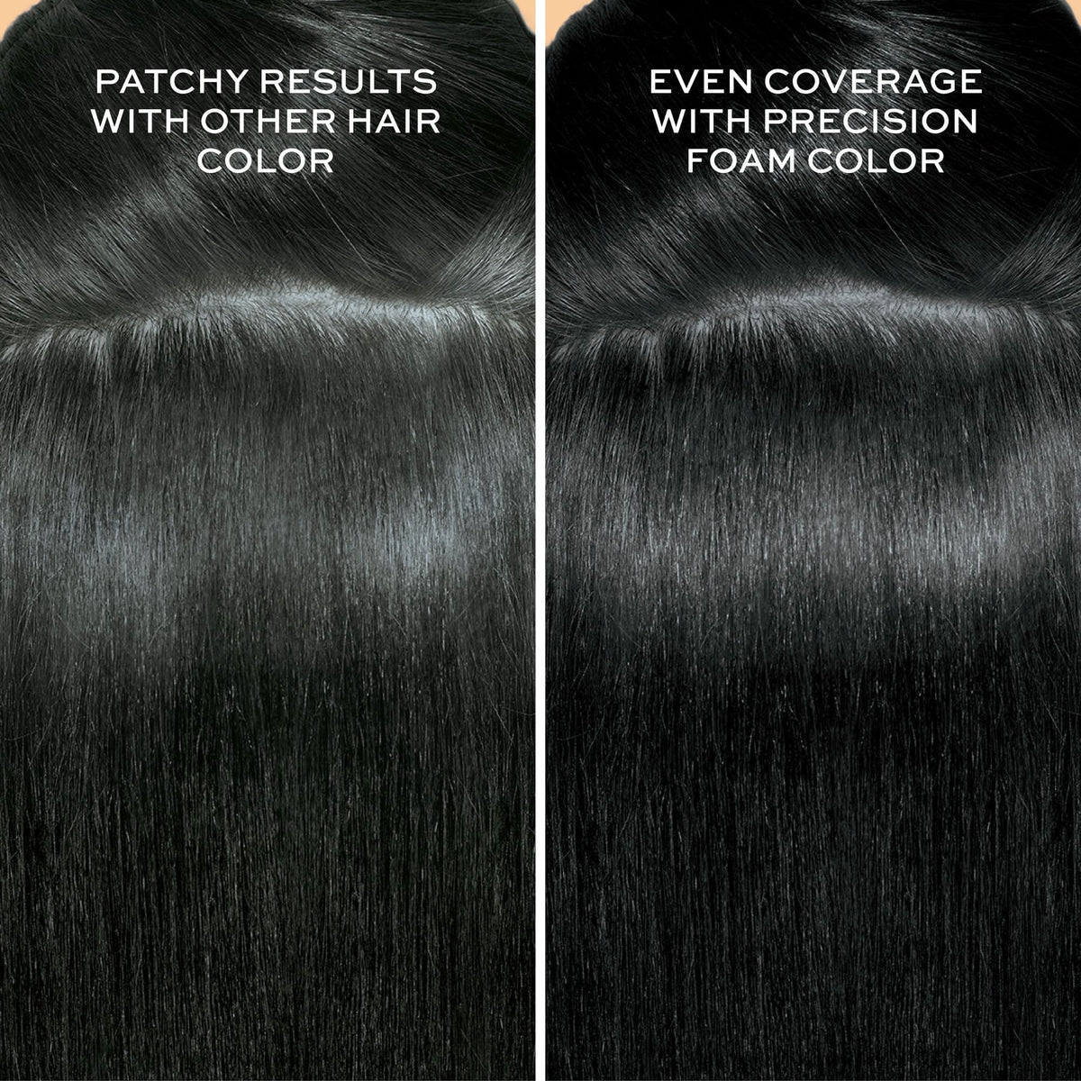 John Frieda Precision Foam Colour application instructions
