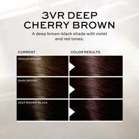 John Frieda Precision Foam Colour Deep Cherry Brown 3VR after-color conditioner