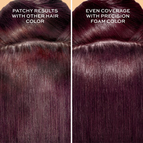 John Frieda Precision Foam Colour Deep Cherry Brown 3VR application process
