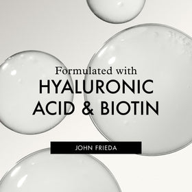John Frieda ULTRAfiller+ Hair Thickening Spray on vanity