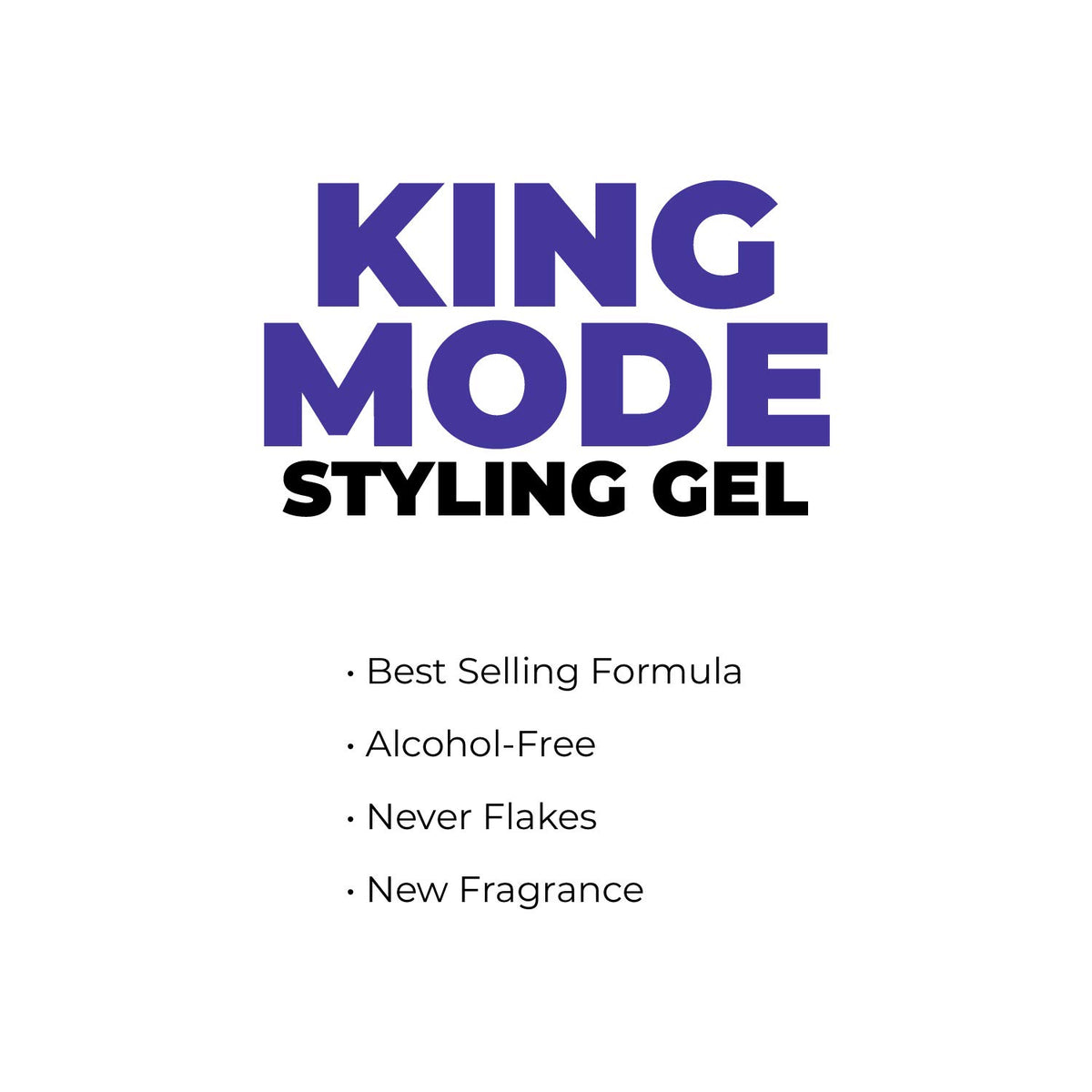 JOHNNY B. King Mode Hair Styling Gel 32 oz. with lid open