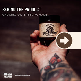 Johnny Slicks Pomade woodsy scent description