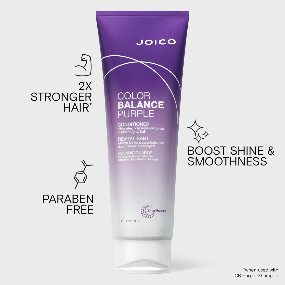 Joico Color Balance Purple Conditioner texture close-up