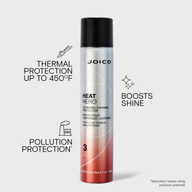 Joico Heat Hero Glossing Thermal Protector 145g side view
