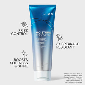 Joico Moisture Recovery Conditioner texture on hand