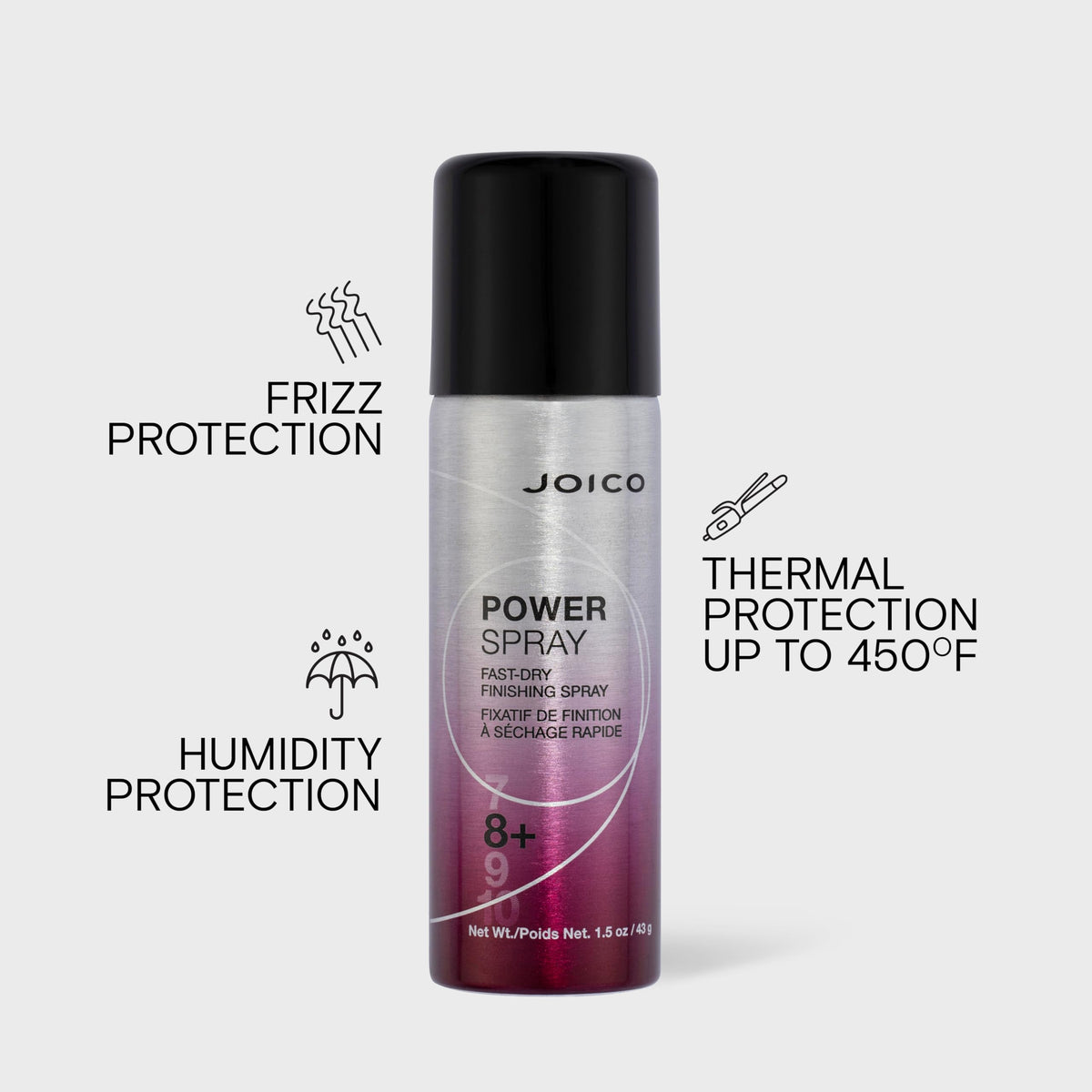 Joico Power Spray 1.5 Fl Oz with packaging