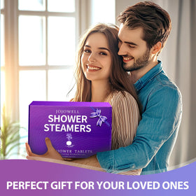 JoJowell Lavender Shower Steamers travel-friendly packaging