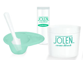 Jolen Cream Bleach 30ml application on skin