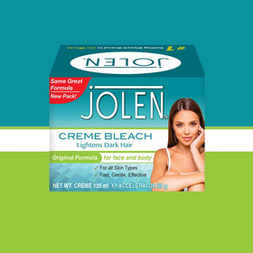 Jolen Crème Bleach 125ml mixing tray and spatula