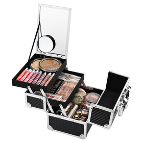 Joligrace Makeup Box front view in black