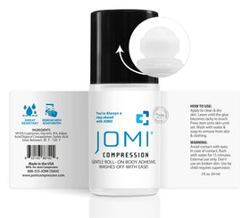JOMI COMPRESSION Roll On Body Glue 2oz packaging