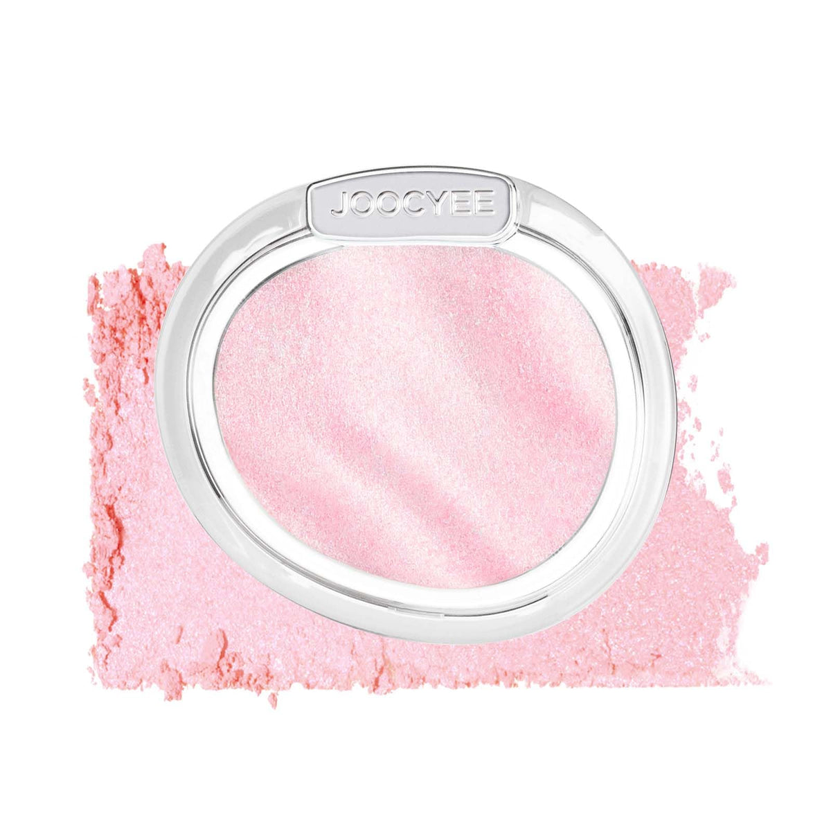 Joocyee AURA Glazed Blush Highlighter Pink Glow front view