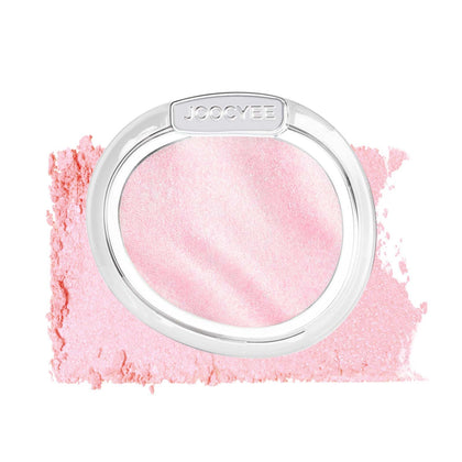 Joocyee AURA Glazed Blush Highlighter Pink Glow front view