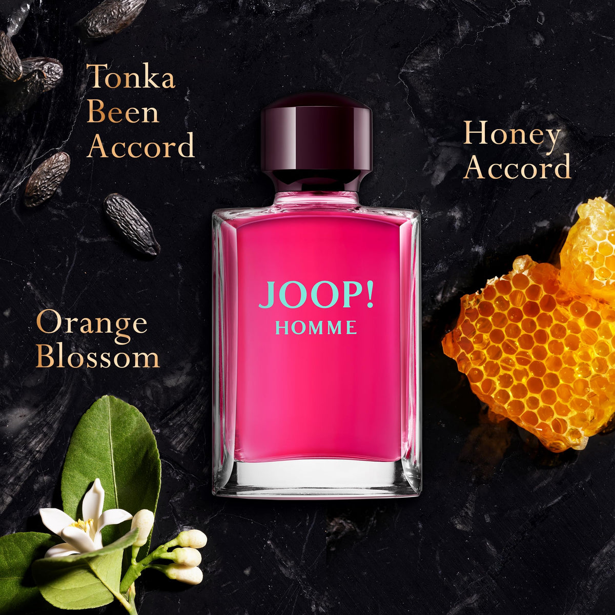 Joop! Homme Eau de Toilette bottle cap close-up