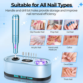 JOSGLOI Nail Drill kit with storage case