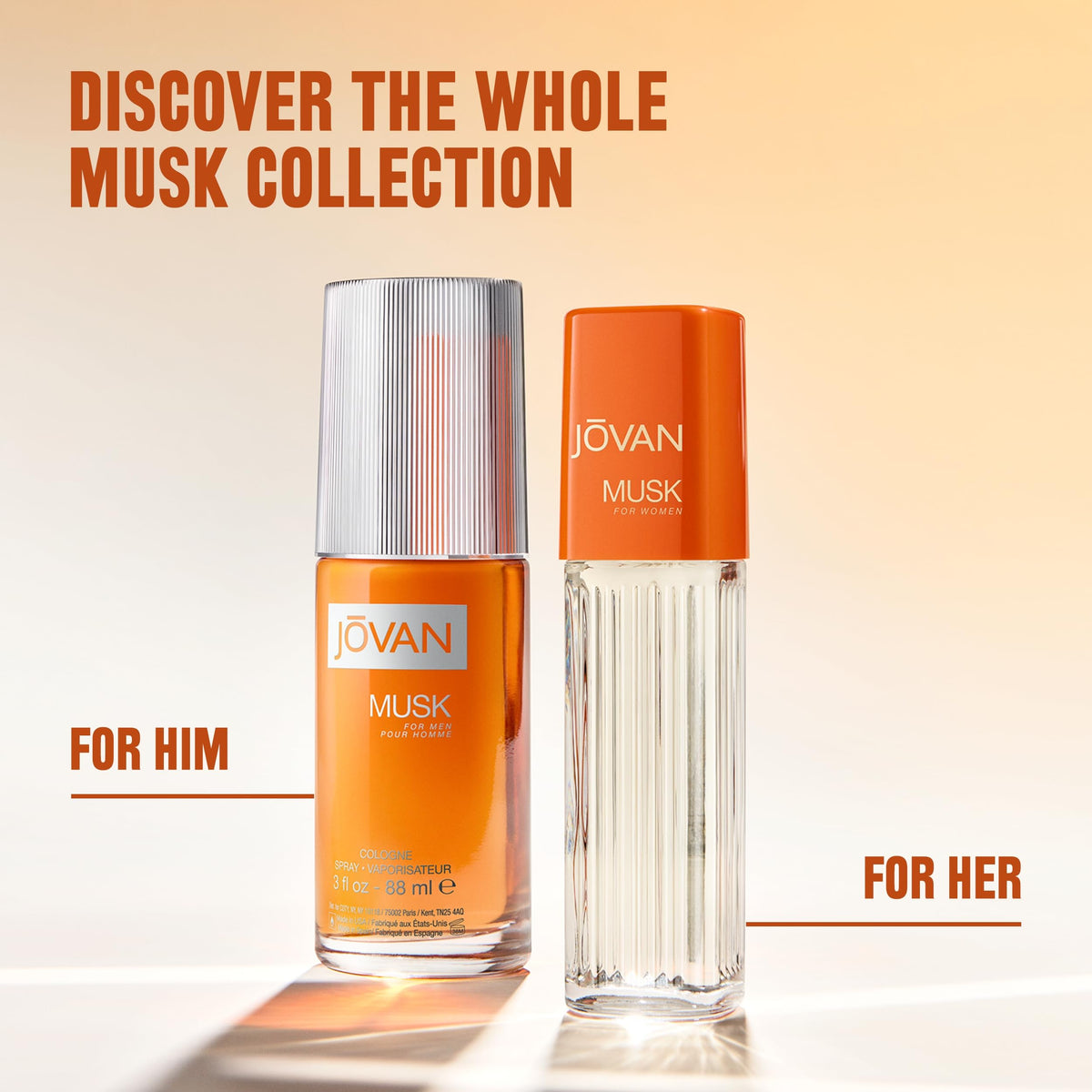 Jovan Musk Cologne for Women 2 fl oz lifestyle scene